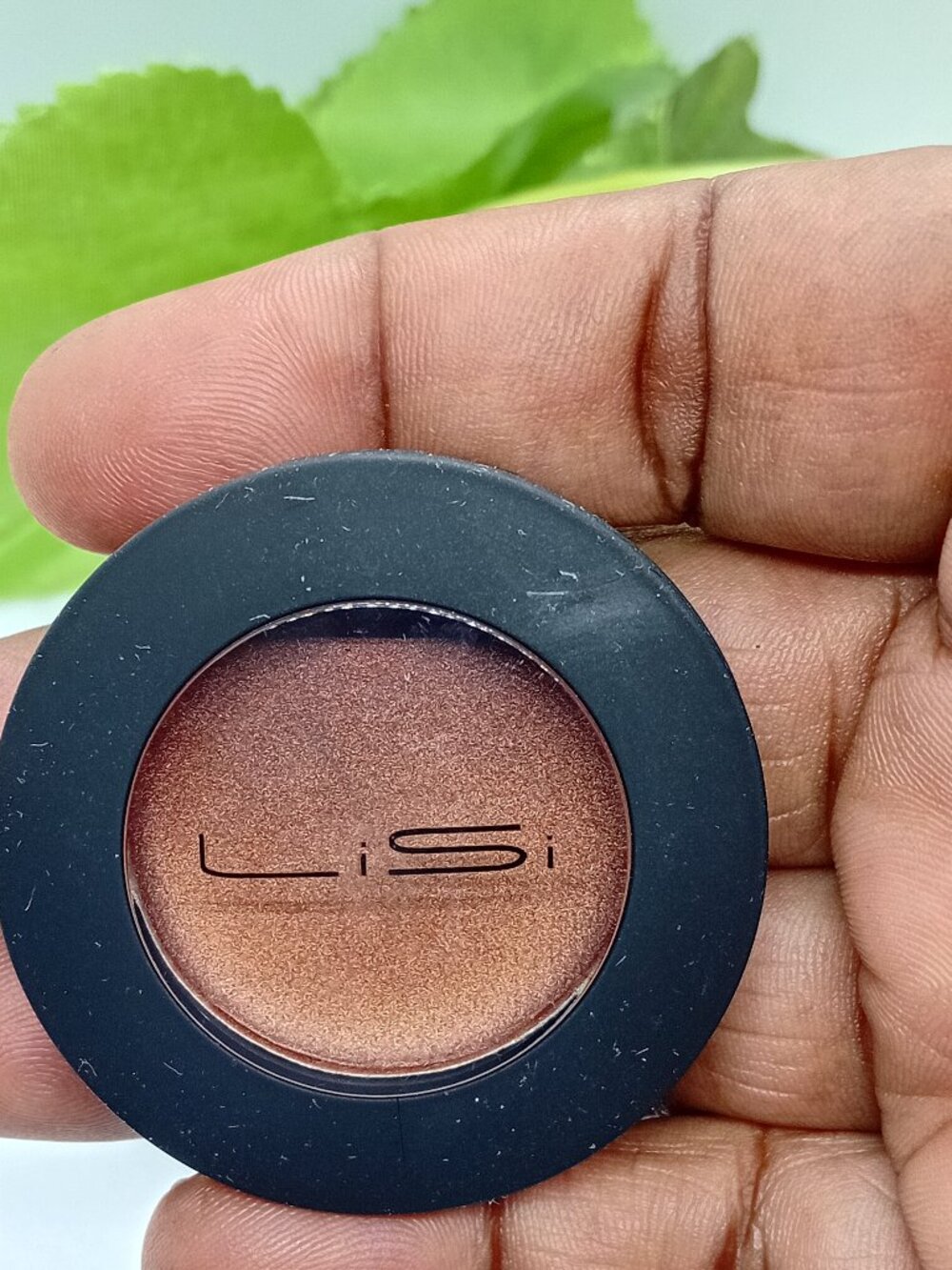 Lisi Cosmetics Cream Silky Eye Shadow Amber Shimmer No Crease All Day Wear New